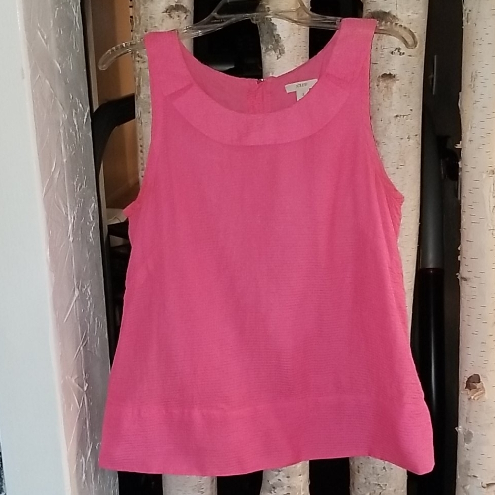 JCREW neon pink top - Picture 5 of 5